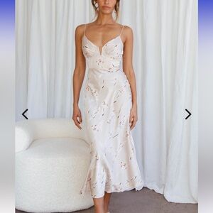 Selfie Leslie Lake Como Orchid Print Dress